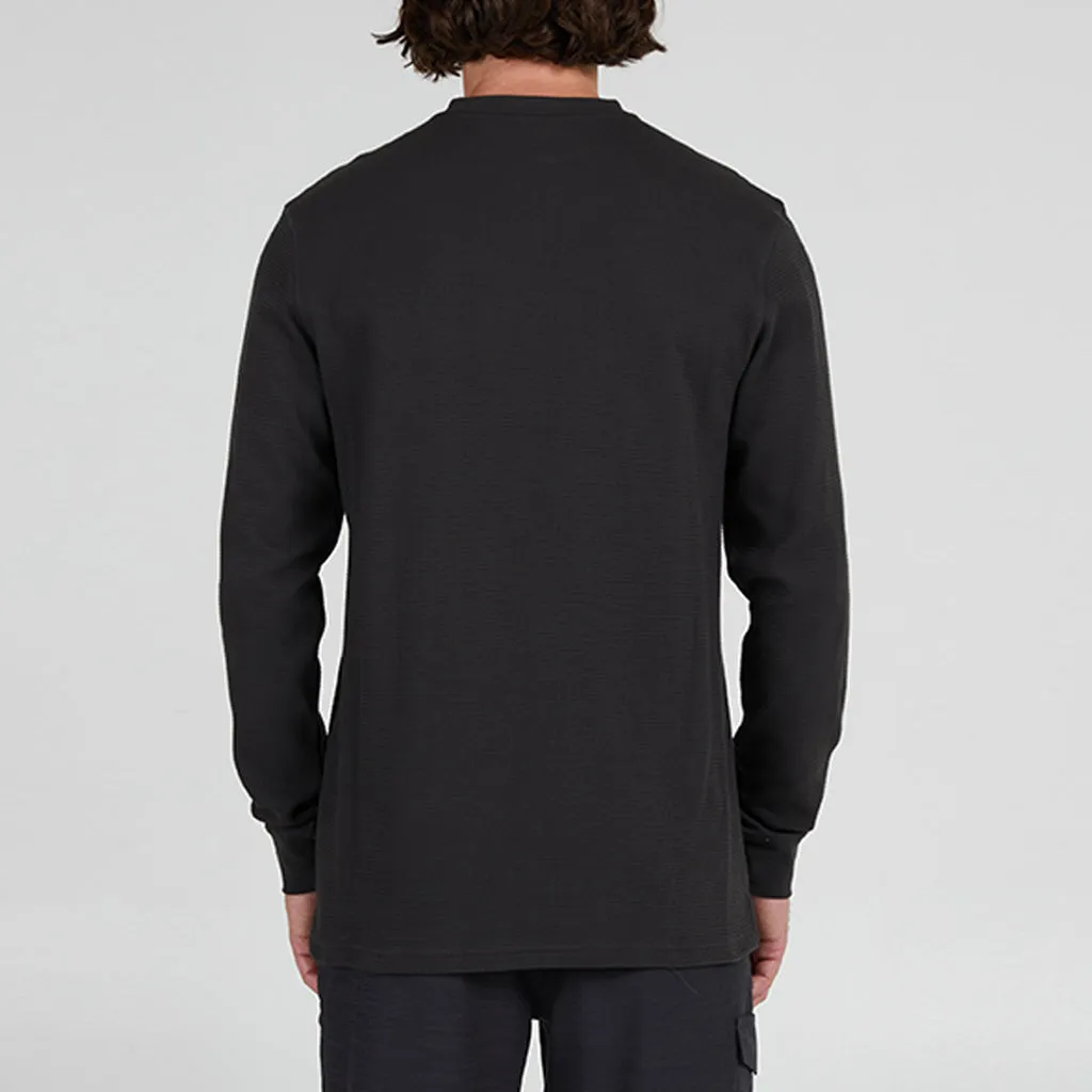 Salty Crew Mens Daybreak 2 L/S Thermal - Faded Black