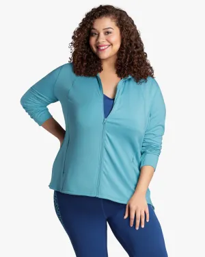 Stride Track Jacket | Turquoise